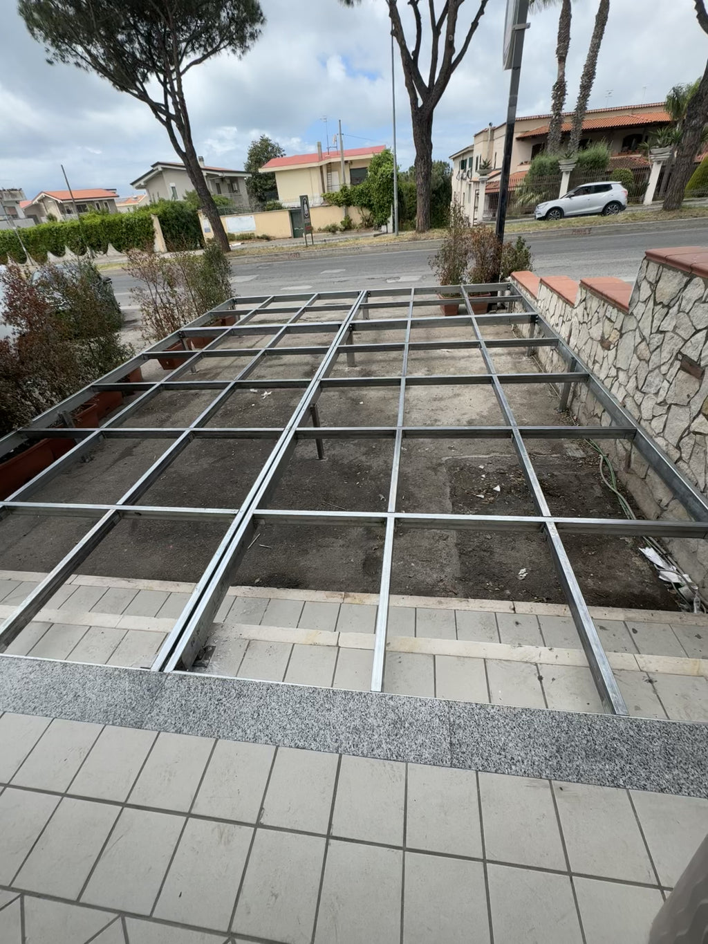 Soppalco calpestabile in ferro